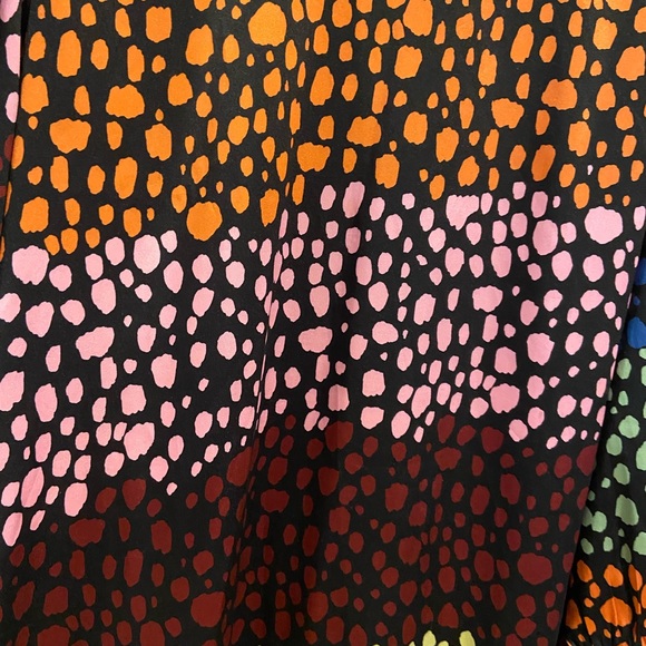 Fun and playful rainbow polka dot dress - Picture 3 of 4